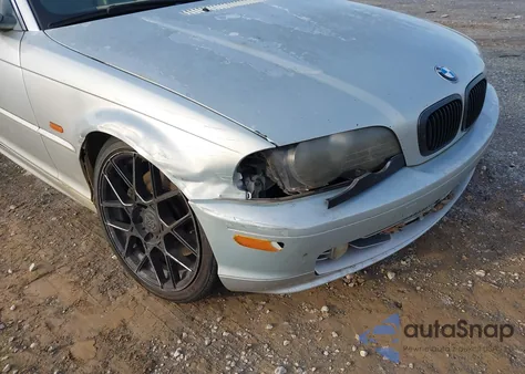 2001 BMW 330Ci из США, поврежденный, VIN WBABS53431JU85712